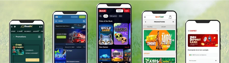 Promotions et bonus offerts sur les sites de paris sportifs en Côte d’Ivoire